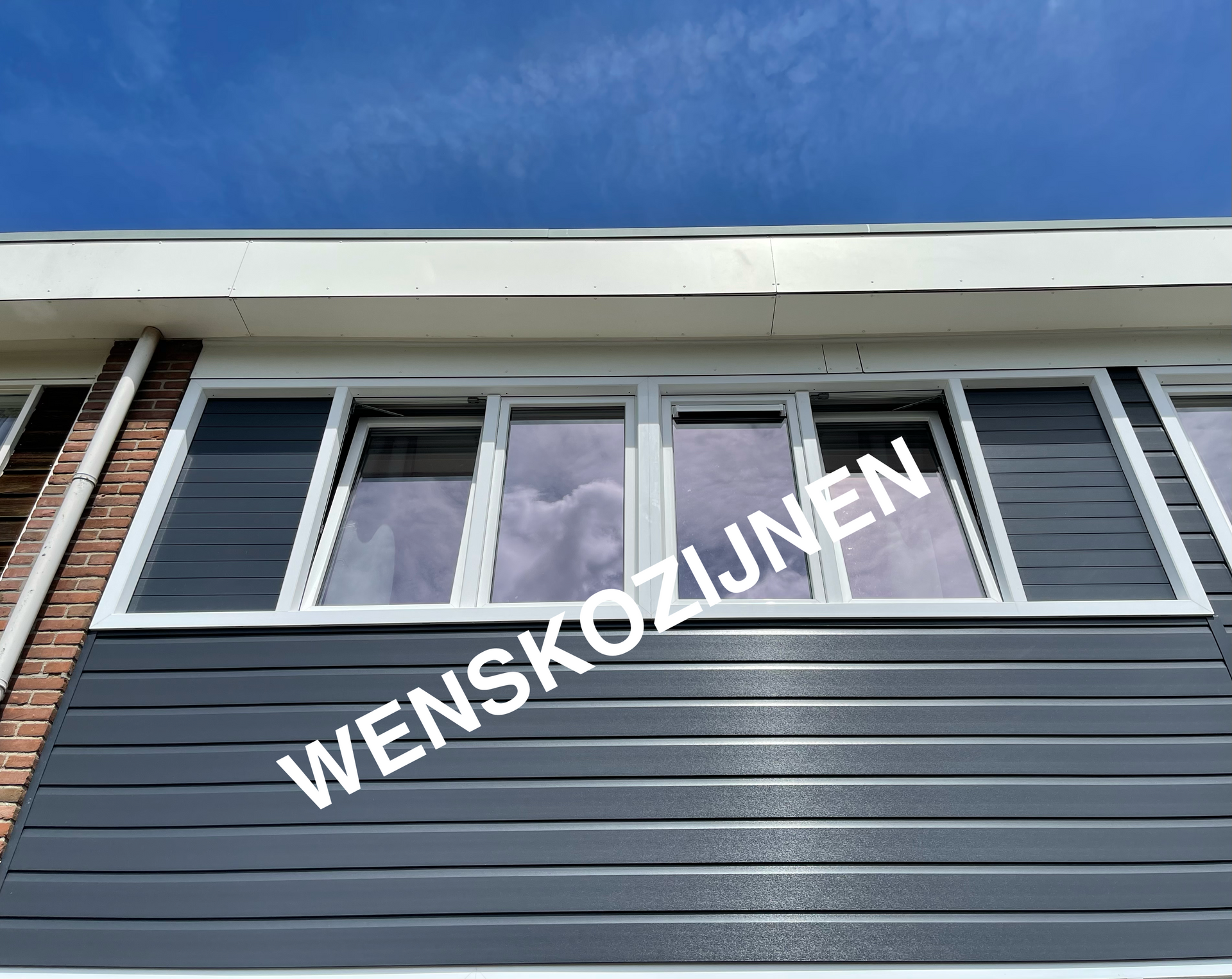 Gevelisolatie van Wenskozijnen, voorbeeld 3